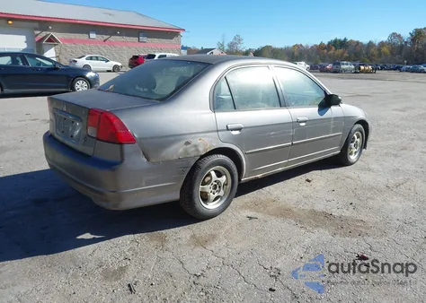 2005 Honda Civic Lx из США, поврежденный, VIN 2HGES16575H537946